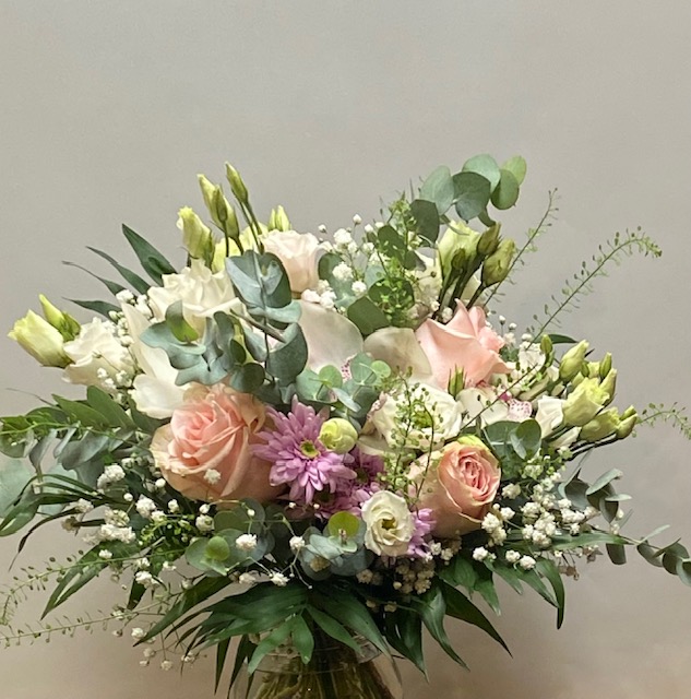 ΜΠΟΥΚΕΤΟ ΕΠΟΧΗΣ ΡΟΖ ΛΕΥΚΟ