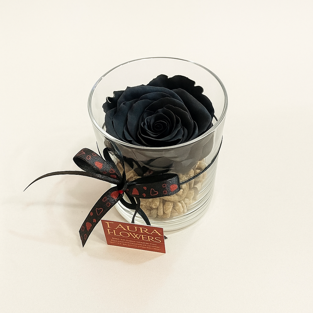 BLACK FOREVER ROSES