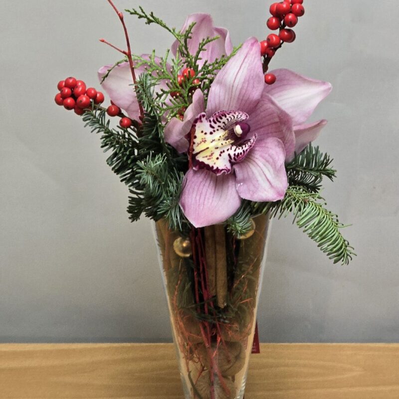 Ορχιδέες σε γυαλινο